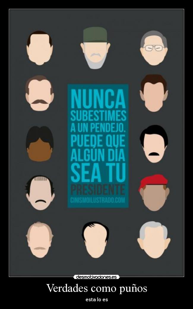 Verdades como puños - esta lo es