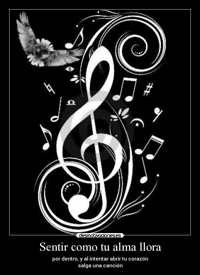 Sentir como tu alma llora - 