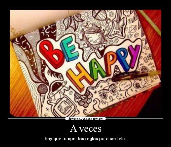 carteles break the rules desmotivaciones