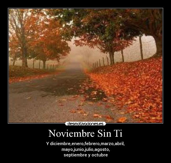 Noviembre Sin Ti - 