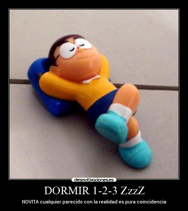 DORMIR 1-2-3 ZzzZ - NOVITA cualquier parecido con la realidad es pura coincidencia