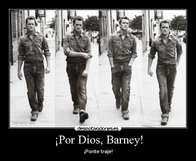 ¡Por Dios, Barney! -