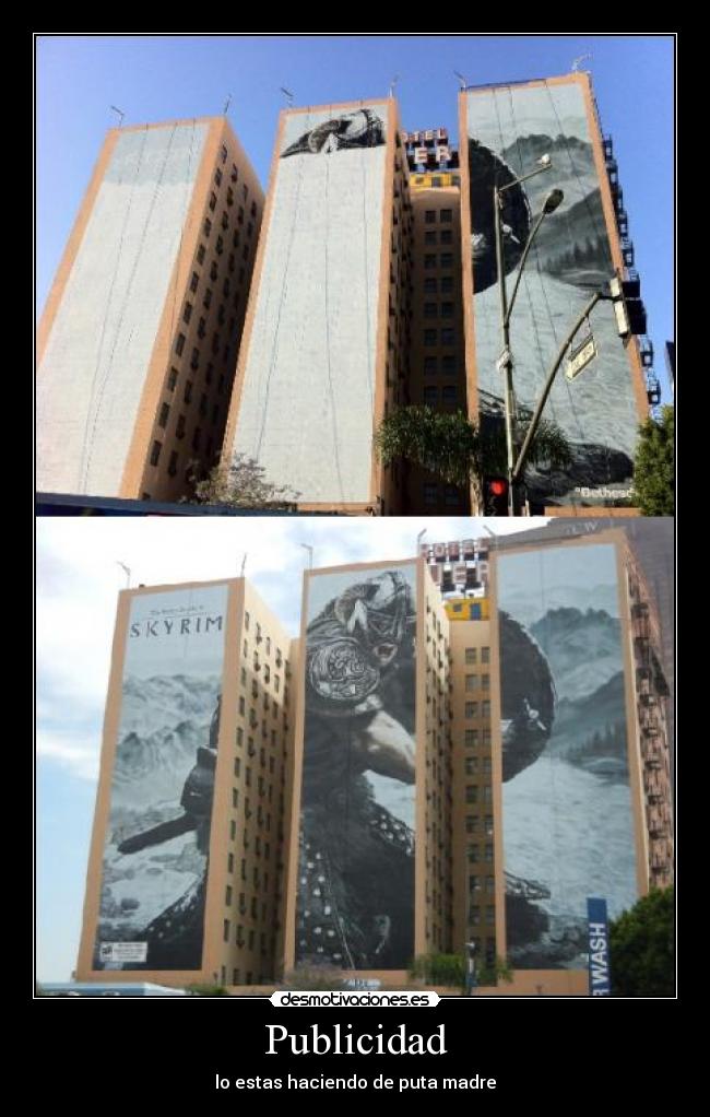 Publicidad - lo estas haciendo de puta madre