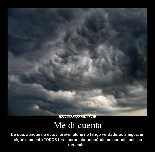 Me di cuenta - 