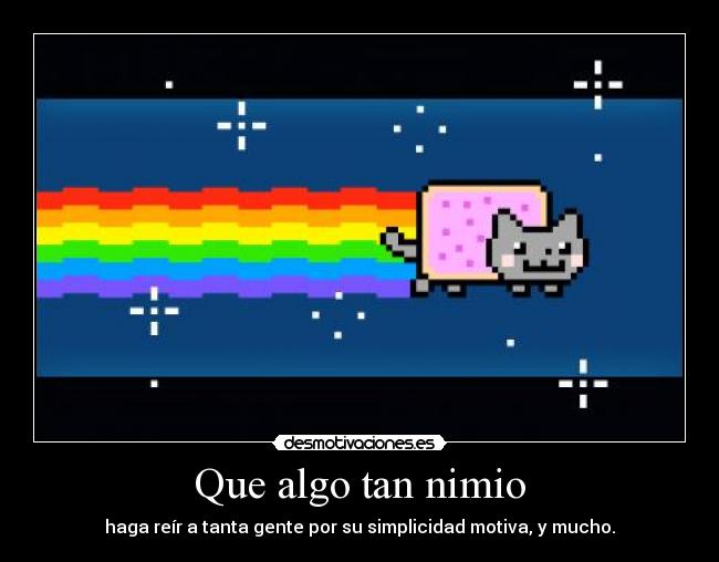 Que algo tan nimio - 