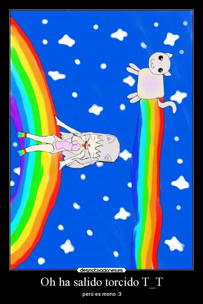 Oh ha salido torcido T_T - pero es mono :3