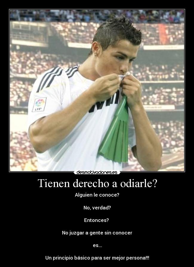 Tienen derecho a odiarle? - 