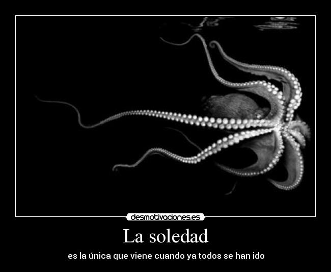 La soledad -