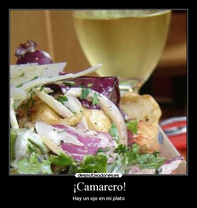 ¡Camarero! -