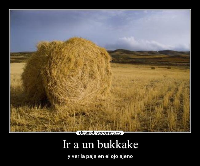 carteles bukkake desmotivaciones