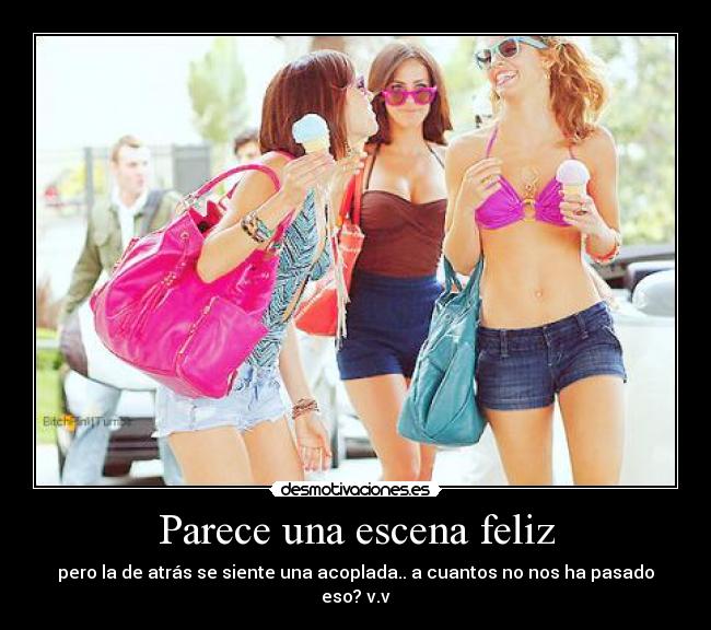Parece una escena feliz - 