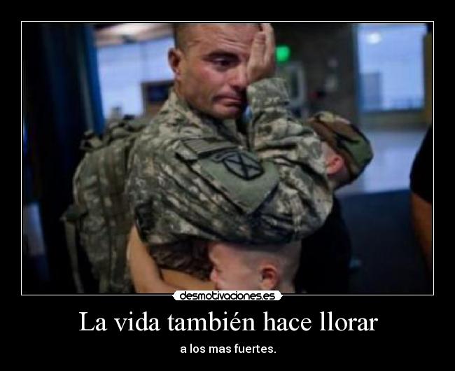La vida también hace llorar -