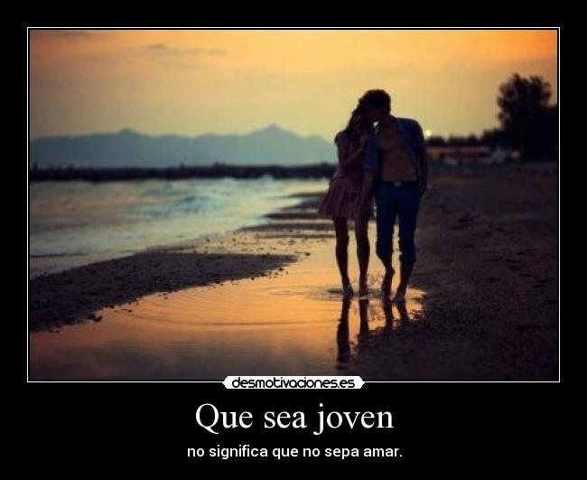 Que sea joven - 