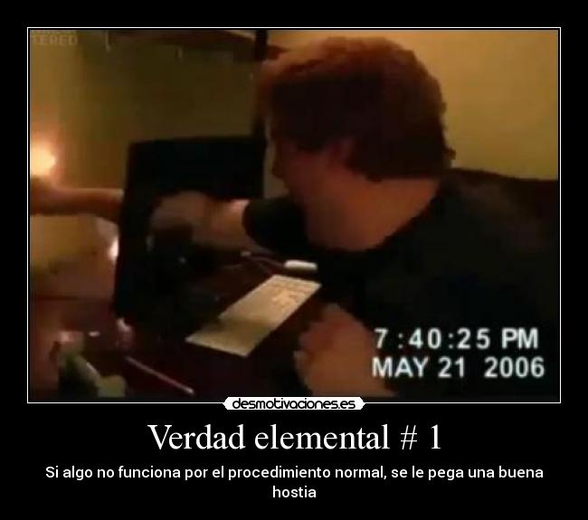 Verdad elemental # 1 -