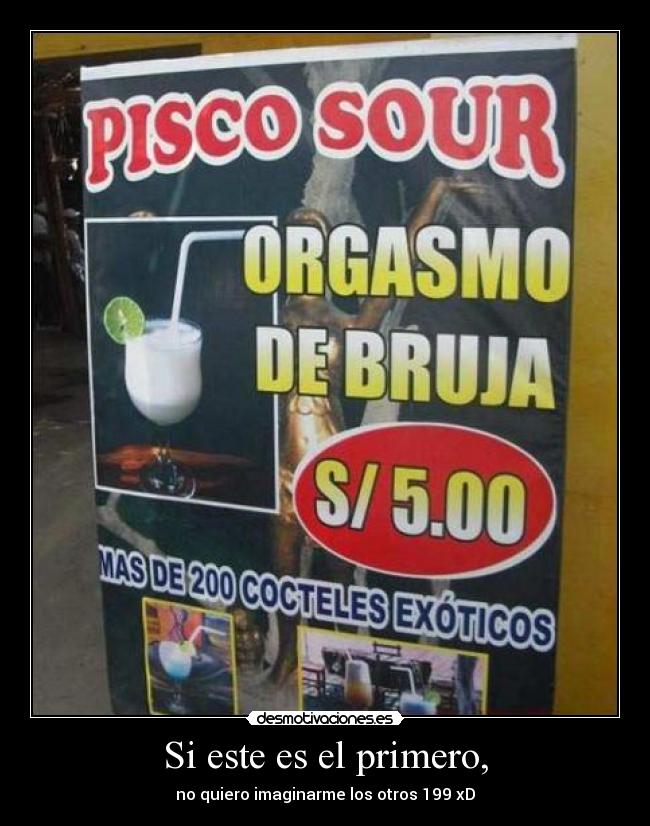 carteles cocteles sorpresa jajaja esgoma desmotivaciones