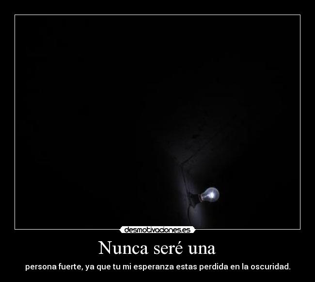 Nunca seré una - 