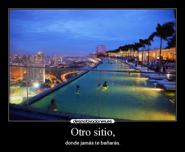 Otro sitio, -