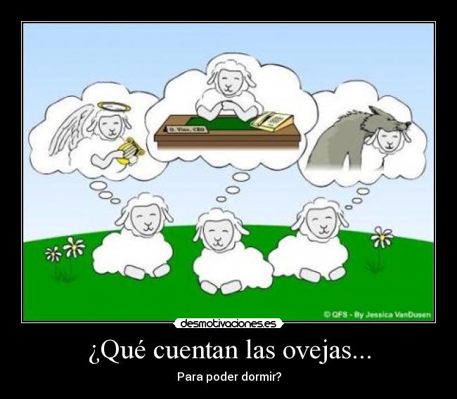 ¿Qué cuentan las ovejas... -