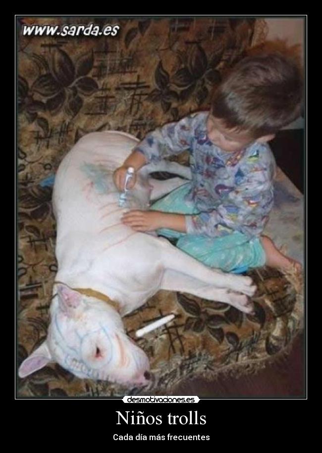 Niños trolls -