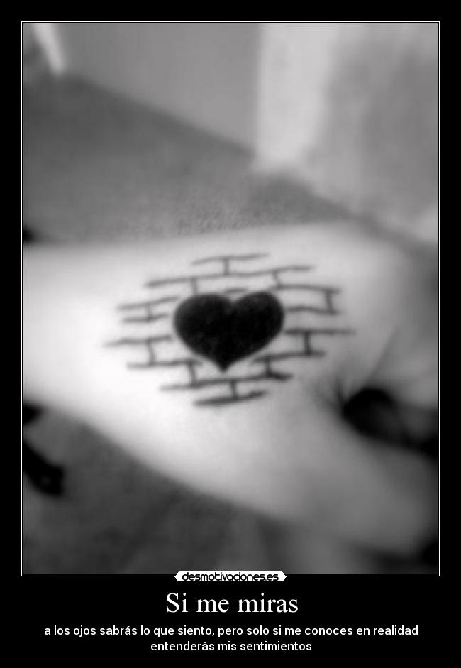 Si me miras -
