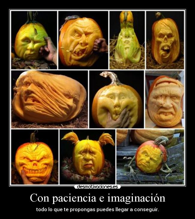 carteles imaginacion jack lantern esto era para halloween pero olvido subirlo xdddddd desmotivaciones