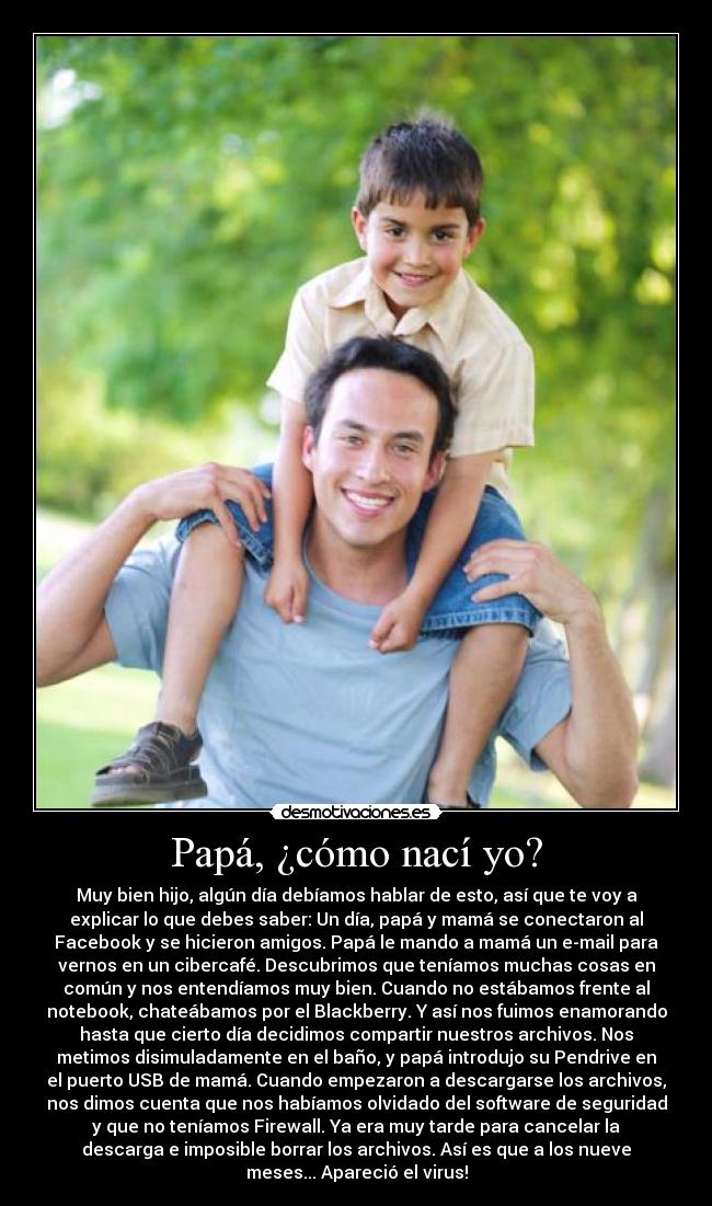 Papá, ¿cómo nací yo? - 