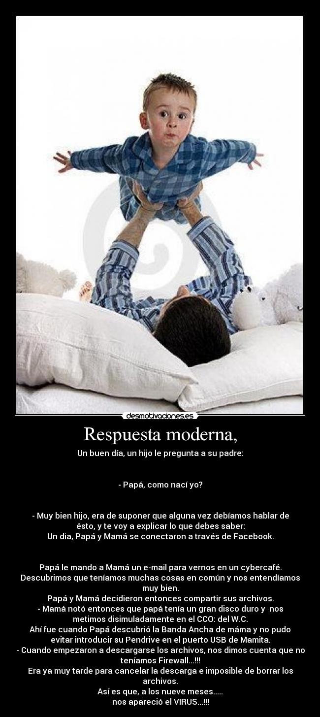 Respuesta moderna, - 