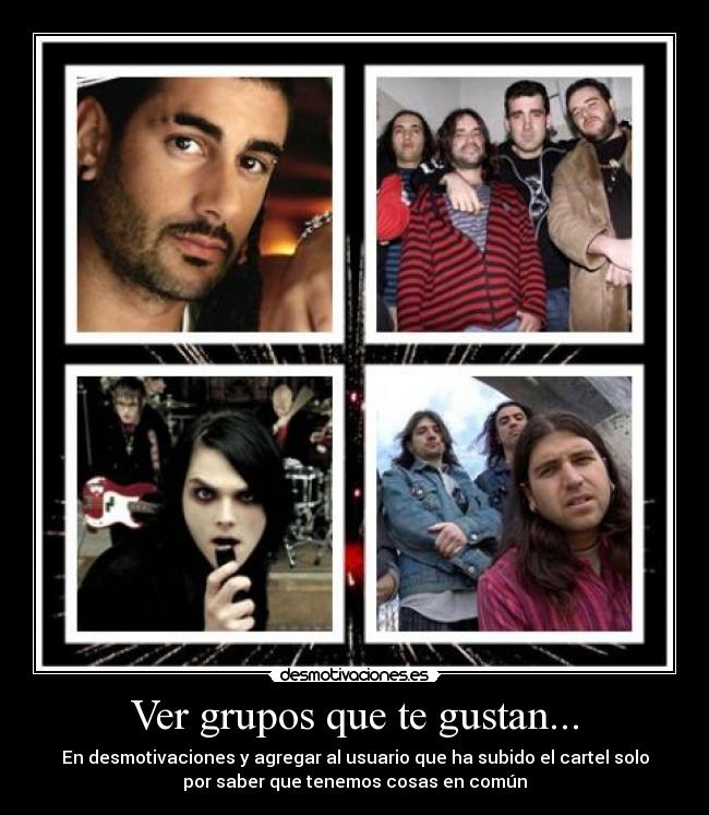 Ver grupos que te gustan... - 