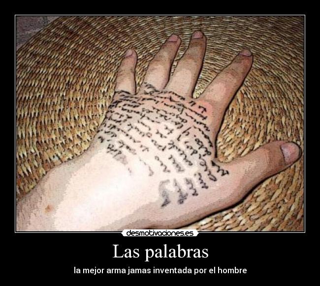 Las palabras -