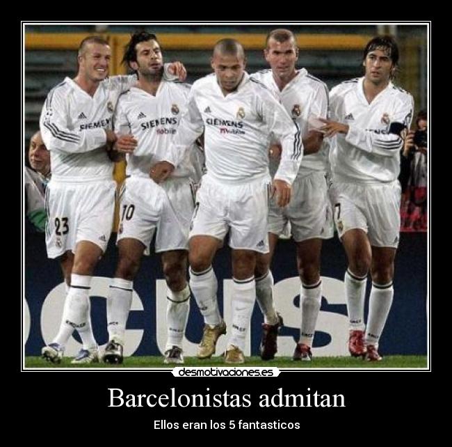 Barcelonistas admitan - Ellos eran los 5 fantasticos