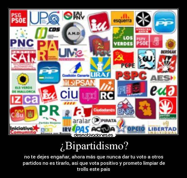 ¿Bipartidismo? -