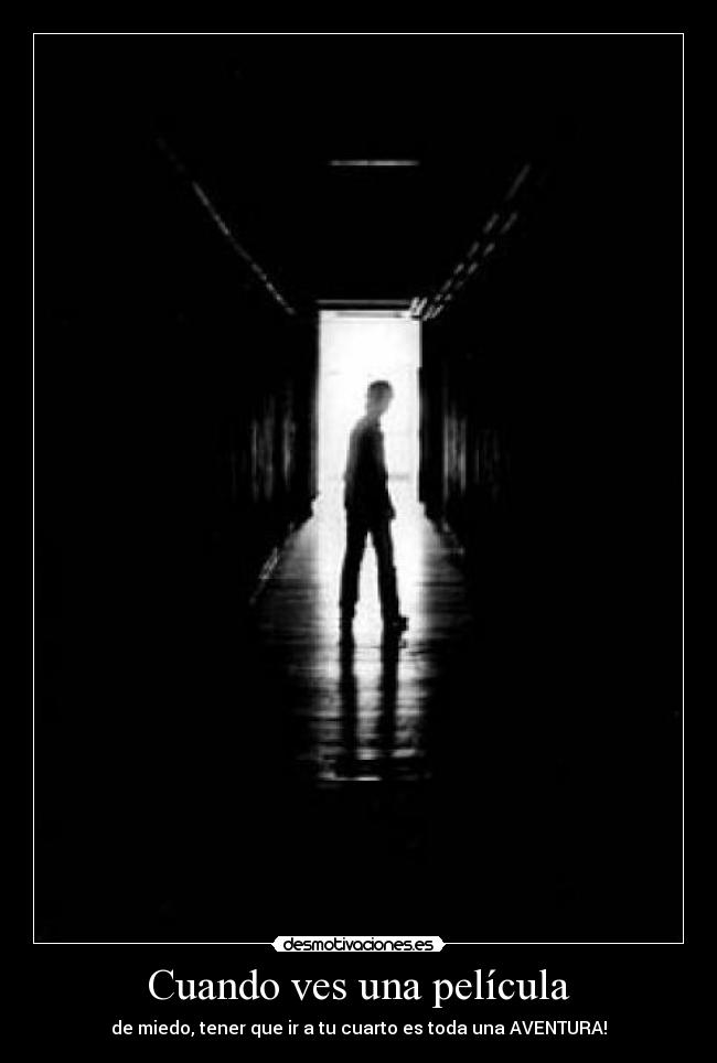 Cuando ves una película -
