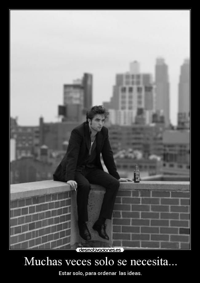 Muchas veces solo se necesita... -