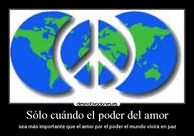 Sólo cuándo el poder del amor - 