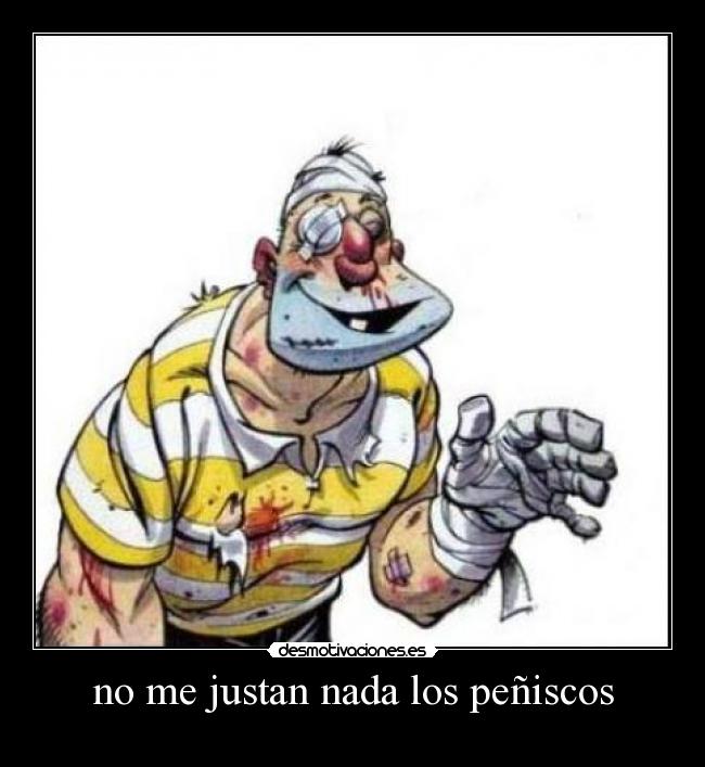 no me justan nada los peñiscos - 