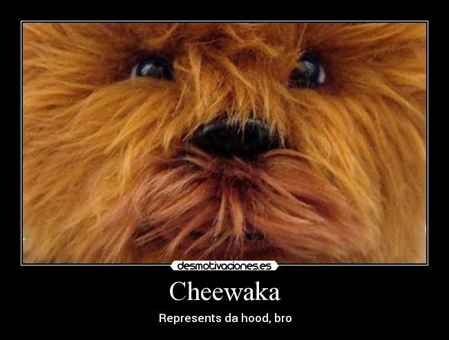 Cheewaka - Represents da hood, bro