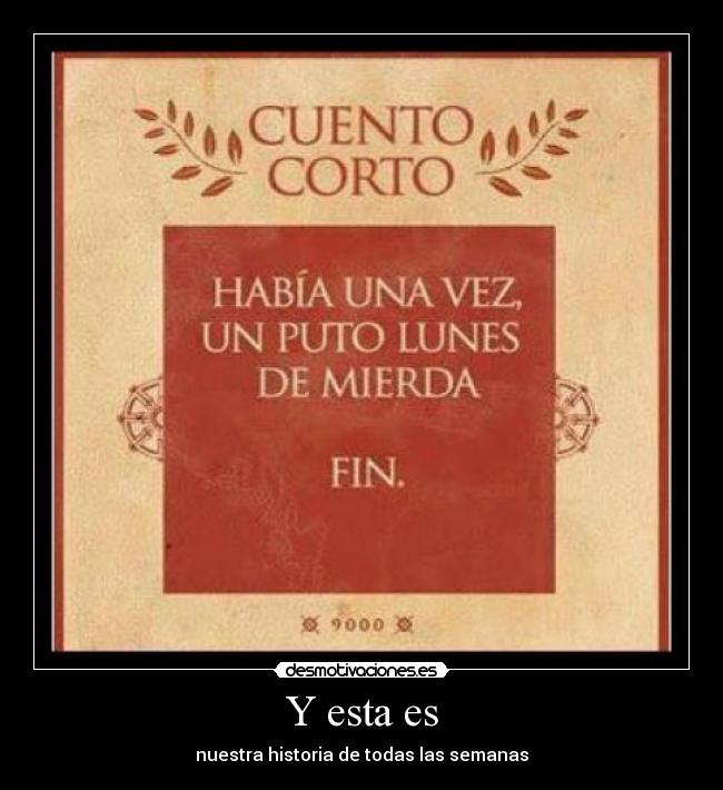 carteles asco luness desmotivaciones