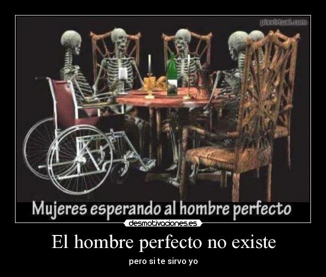 El hombre perfecto no existe - 