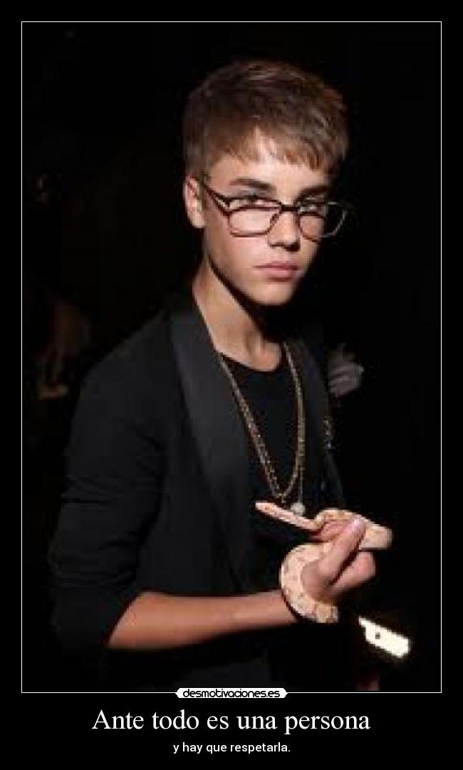 Ante todo es una persona - 