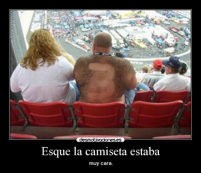 Esque la camiseta estaba - 