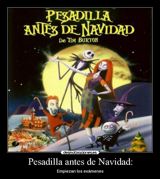 carteles navidad pesadilla antes navidad tim burton desmotivaciones