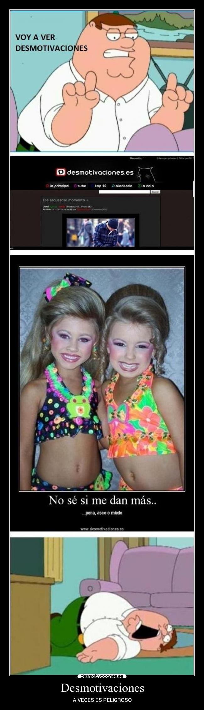 Desmotivaciones - A VECES ES PELIGROSO