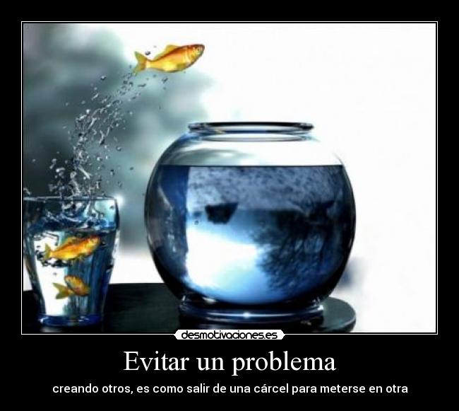 Evitar un problema - 