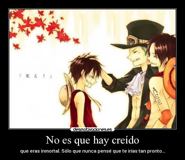 No es que hay creído -