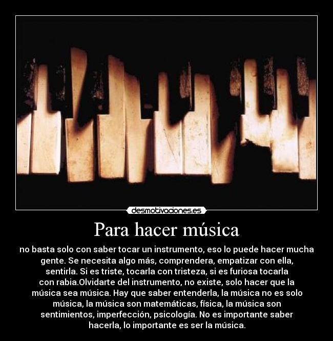 carteles musica music friend desmotivaciones