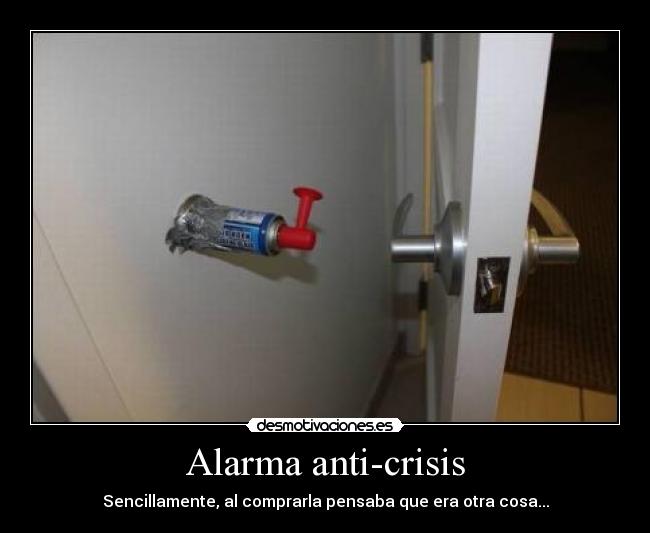 carteles alarma desmotivaciones