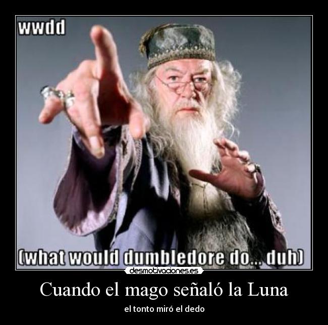 Cuando el mago señaló la Luna -