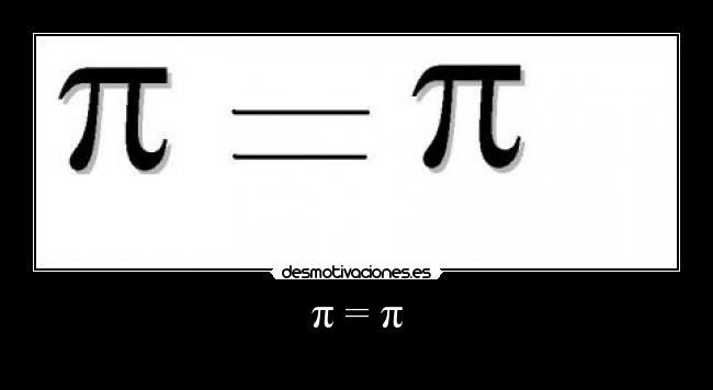 π = π - 