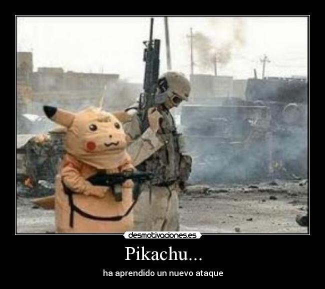 Pikachu... -