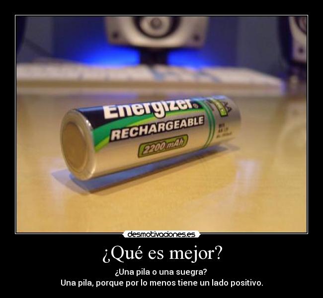 ¿Qué es mejor? - 